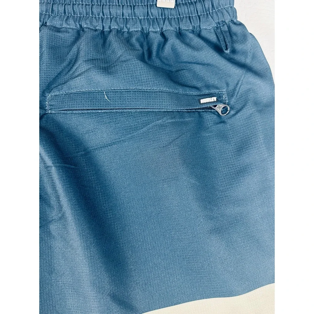 NWT Hurley Trek Hybrid Shorts Mens Large Navy Khaki 7
